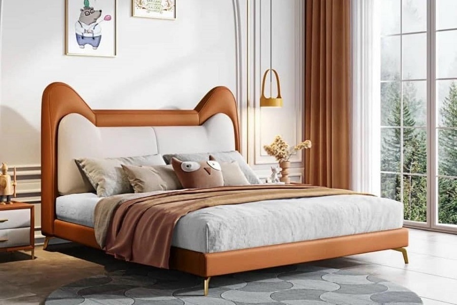 Giường bọc nệm trẻ em BM001