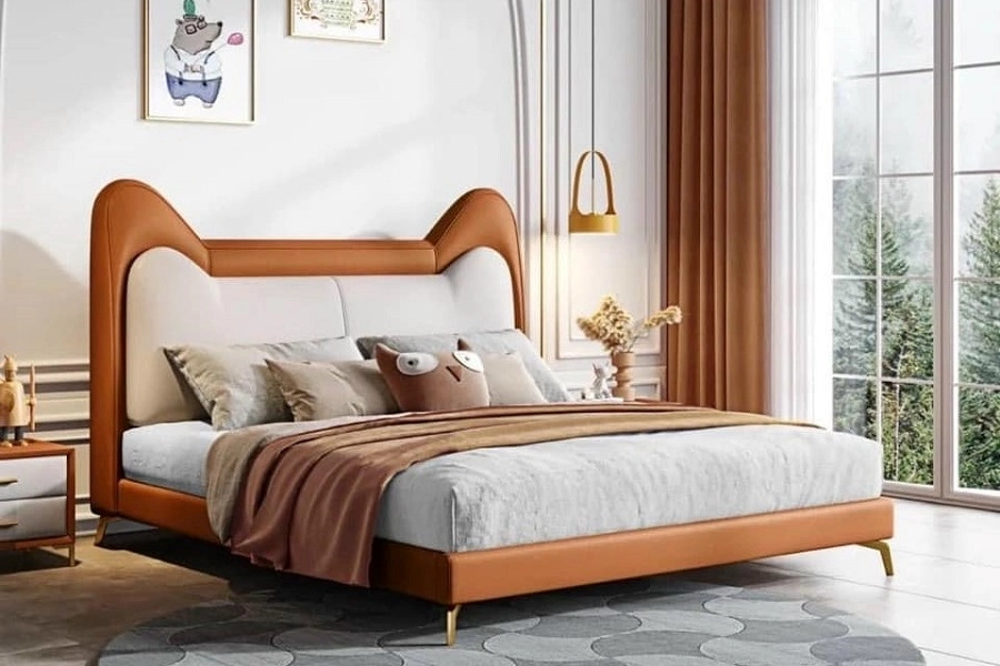 Giường bọc nệm trẻ em BM001