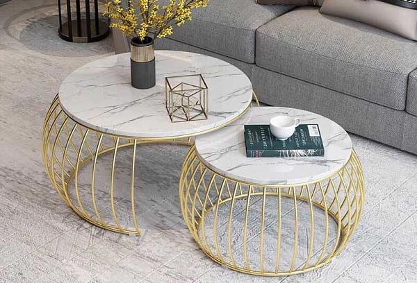Bàn Sofa cao cấp tròn MR4017