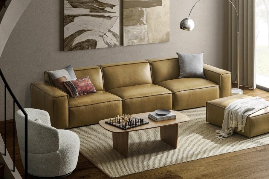 Ghế sofa Da CN cao cấp 3 chổ ngồi S308501