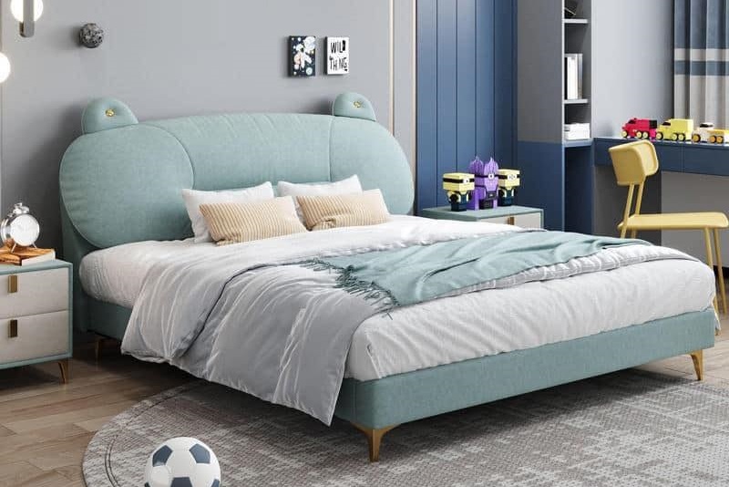 Giường bọc nệm trẻ em BF009