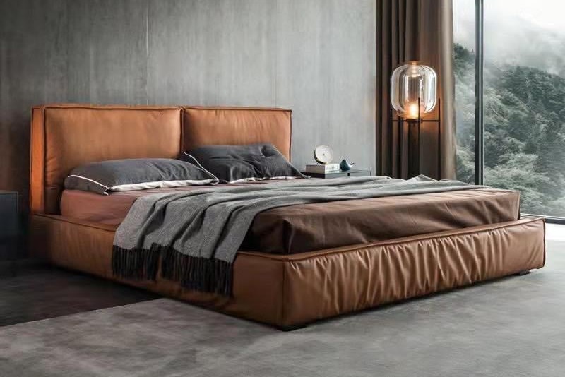 Giường bọc nệm cao cấp B0018