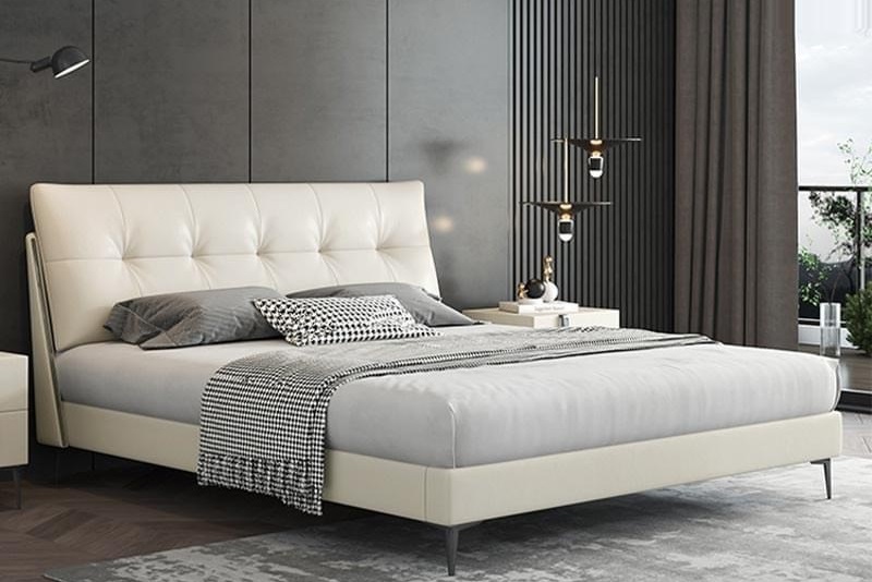 Giường bọc nệm cao cấp B0067