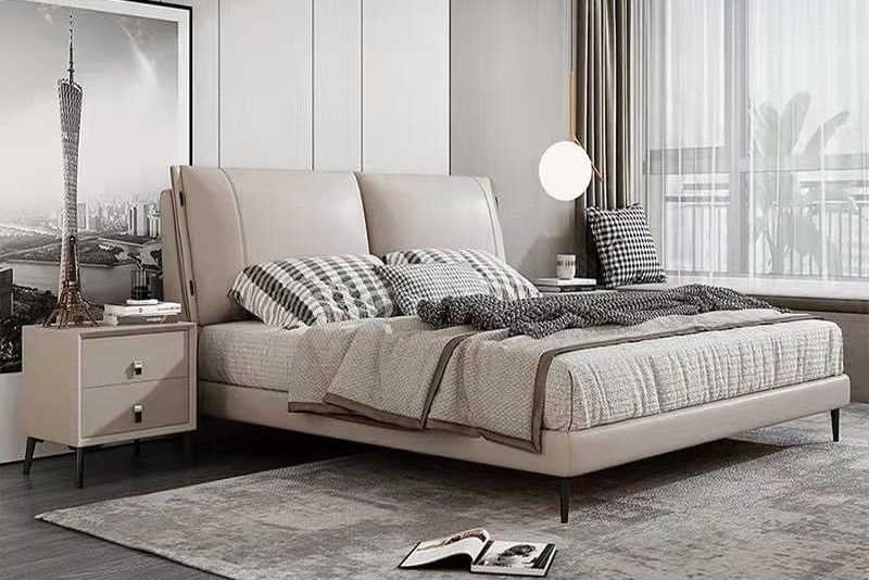 Giường bọc nệm cao cấp B0069