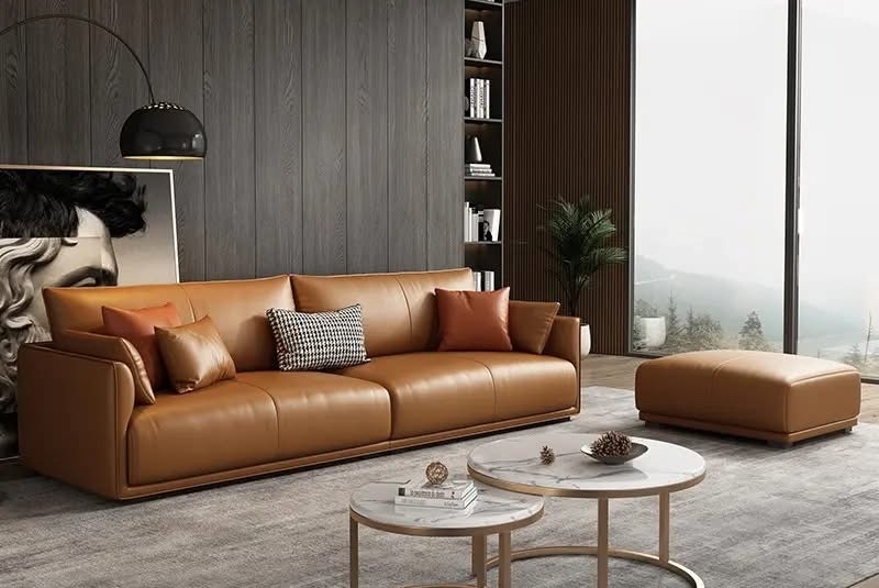 Ghế sofa Da CN cao cấp 3 chỗ ngồi S308007