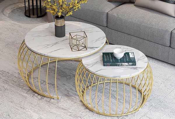 Bàn Sofa cao cấp tròn MR4017