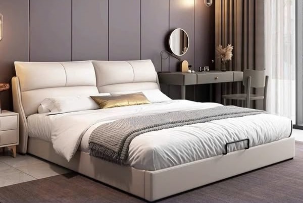 Giường bọc nệm cao cấp B0079