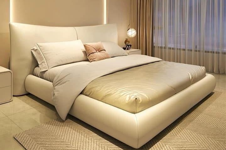 Giường bọc nệm cao cấp B0015