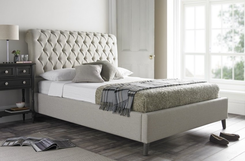 Giường bọc nệm cao cấp B0022