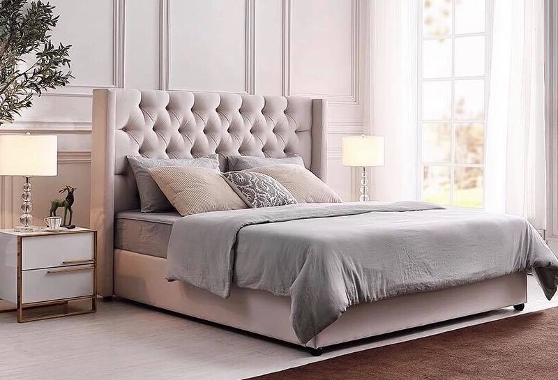 Giường bọc nệm cao cấp B0027