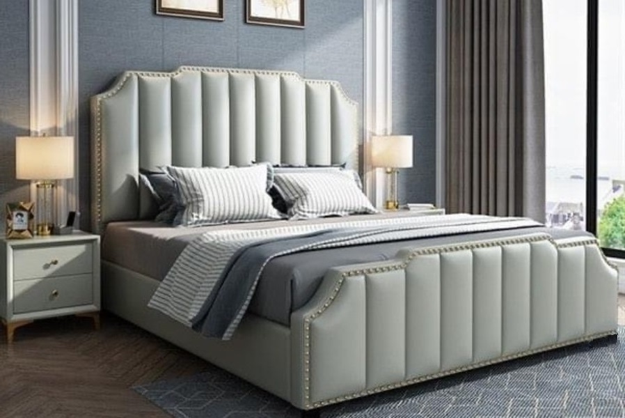 Giường bọc nệm cao cấp B0033