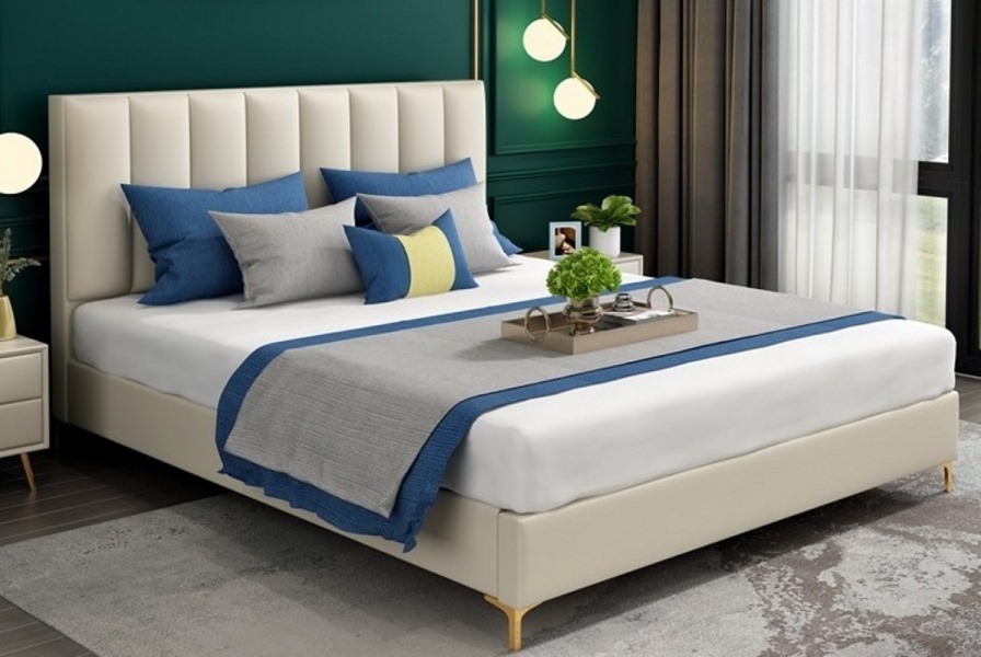 Giường bọc nệm cao cấp B0038