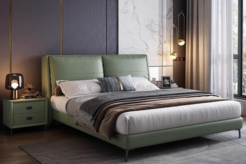 Giường bọc nệm cao cấp B0051