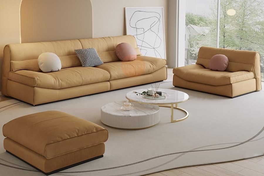Ghế sofa Da CN cao cấp 3 chổ ngồi S308003