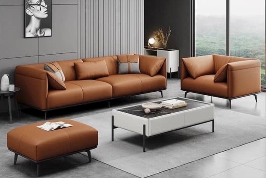 Ghế sofa Da CN cao cấp 3 chỗ ngồi S308011