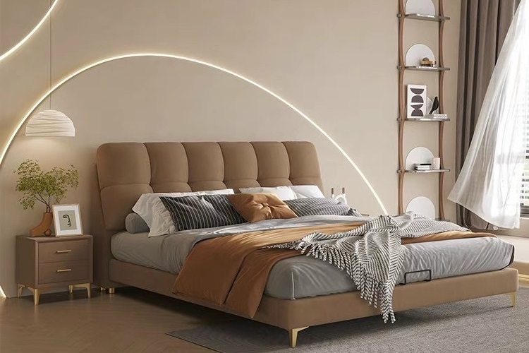 Giường bọc nệm cao cấp B0047