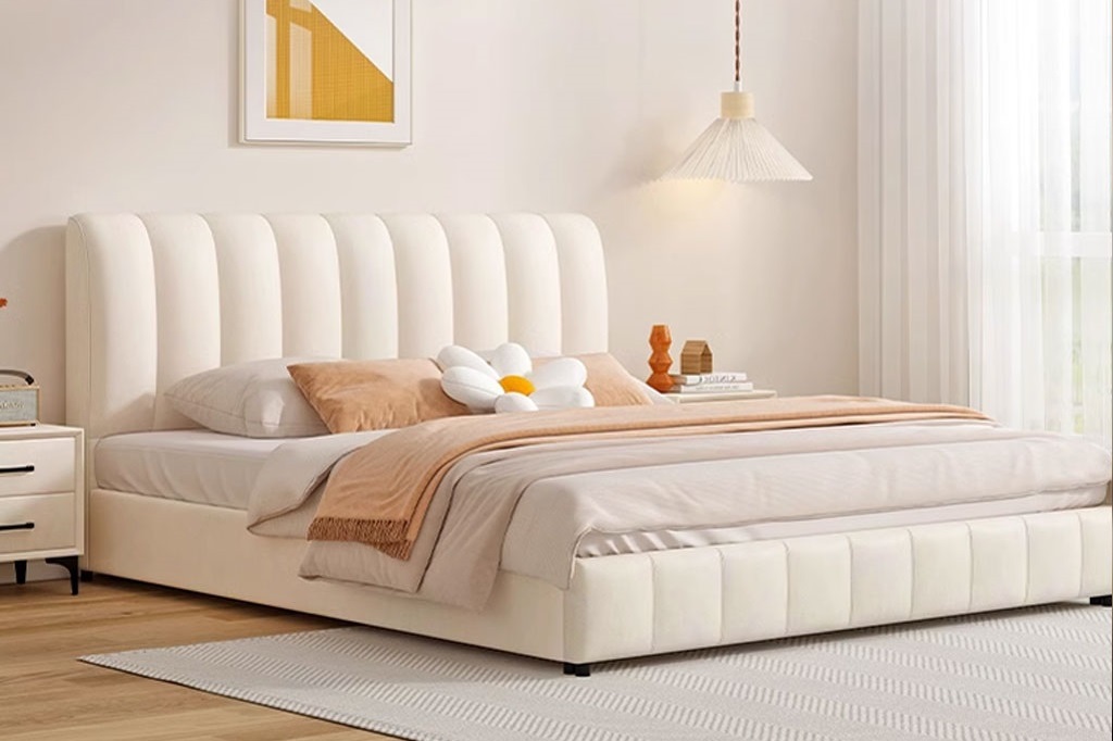 Giường bọc nệm cao cấp B0025