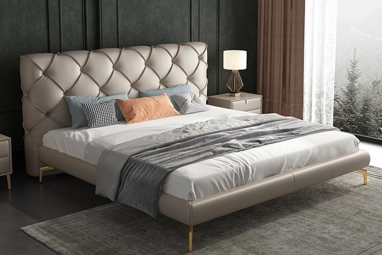 Giường bọc nệm cao cấp B0085