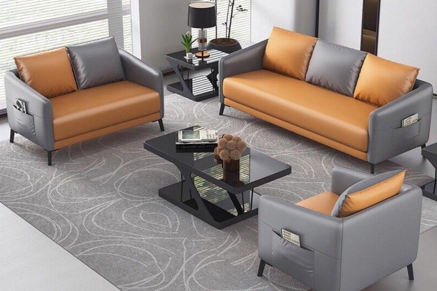 Ghế sofa Da CN cao cấp 3 chỗ ngồi S308015
