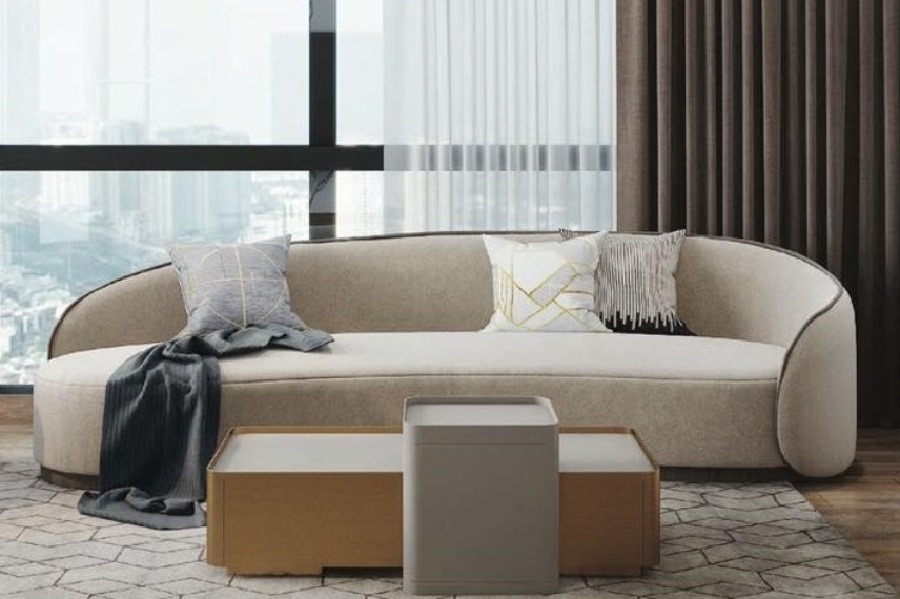 Ghế sofa cong 3 chỗ ngồi S304001