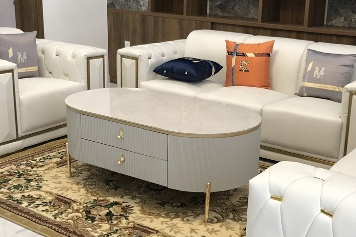 Bàn sofa cao cấp Oval MO5123